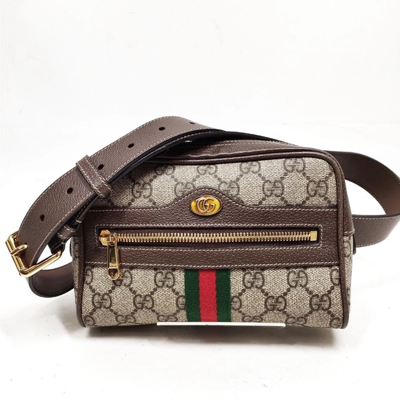 Gucci Ophidia GG Supreme Belt Bag authentic excellent condition belt size 85 - Picture 1 of 14